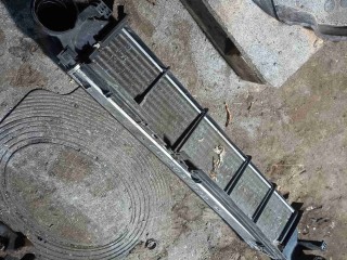 Радиатор интеркулера, ориг. номер A2035000000, Mercedes C W203 2000-2004