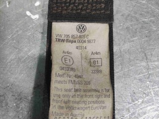 Ремень безопасности, ориг. номер 705857805, Volkswagen Transporter T4 1990-2003