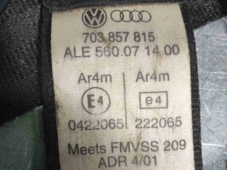 Ремень безопасности, ориг. номер 703857815, Volkswagen Transporter T4 1990-2003