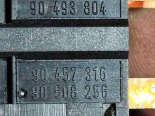 Кнопка аварийной сигнализации (аварийки), ориг. номер 90493804, Opel Vectra B 1999-2002