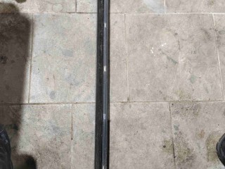 Молдинг стекла двери передней левой наружный, Mercedes ML W163 1997-2001