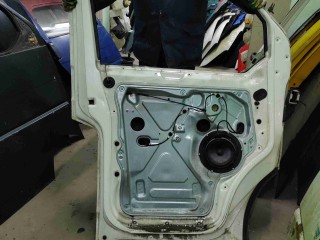 Дверь передняя левая, Volkswagen Transporter T5 2002-2009