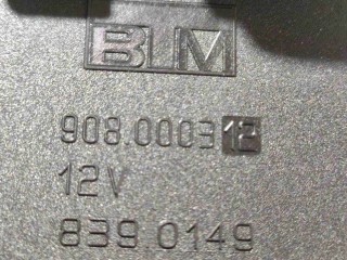 Сопротивление печки, ориг. номер 8390149, Citroen C8 2002-2008