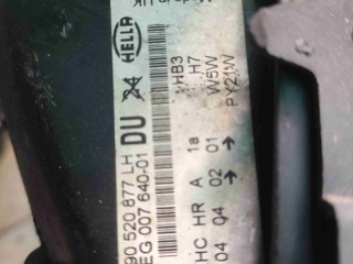 Фара левая, ориг. номер 90520877, Opel astra G 1998-2009