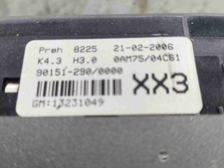 Блок управления печки/климат-контроля, ориг. номер 13231049, Opel astra H 2004-2007