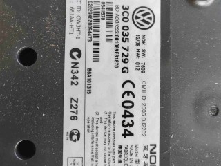 Блок управления телефоном, ориг. номер 3C0035729G, Volkswagen Passat B6 2005-2010