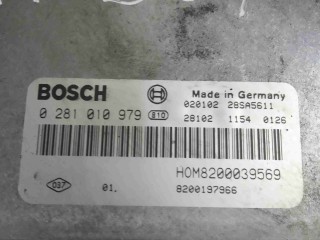 Блок управления двигателем (ЭБУ)), ориг. номер HOM8200039569, Renault Scenic 1 1996-1999