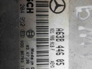 Блок управления двигателем (ЭБУ)), ориг. номер A6384460502, Mercedes Vito W638 1996-2003