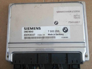Блок управления двигателем (ЭБУ)), ориг. номер 7500255, BMW 5 E39 1995-2000