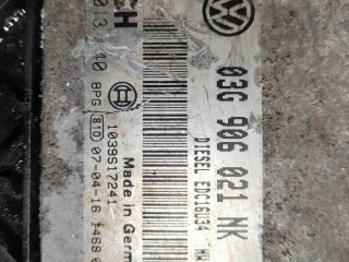 Блок управления двигателем (ЭБУ)), ориг. номер 03J906021NK, Volkswagen Passat B6 2005-2010