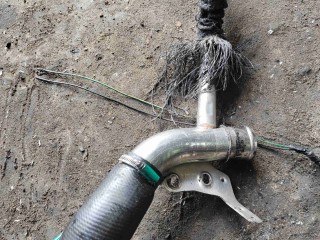 Трубка системы рецеркуляции EGR, ориг. номер 1C1Q9E470CA, Ford Mondeo 3 2000-2003