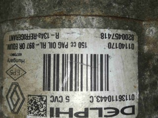 Компрессор кондиционера, ориг. номер 8200457418, Renault Scenic 2