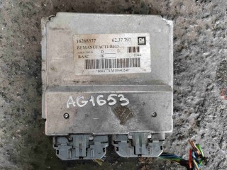 Блок управления двигателем (ЭБУ)), ориг. номер 16268377, Opel astra G 1998-2009