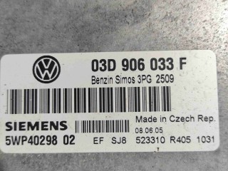 Блок управления двигателем (ЭБУ)), ориг. номер 03D906033F, Volkswagen Polo 4 2001-2005