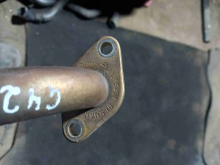 Трубка системы рецеркуляции EGR, ориг. номер 038131521J, Volkswagen Golf 4 1997-2006