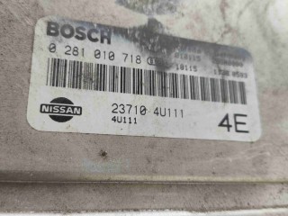 Блок управления двигателем (ЭБУ)), ориг. номер 0281010718, Nissan Almera Tino 2000-2003