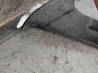 Ус под фару правый, ориг. номер 09148392, Opel Omega B 1999-2004