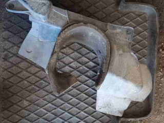 Кожух рулевой колонки Audi A6 C6 2008-2011, левый руль, 4F0863187A