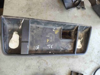 Накладка декоративная на торпедо Volkswagen Transporter T5 2002-2009, левый руль, 7H0857922
