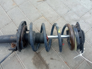стойка амортизатора передняя левая, Renault Megane 2 поколение 2002-2006