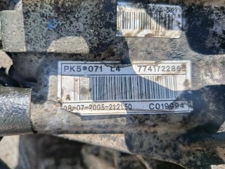 МКПП, ориг. номер PK5071, Renault Master 2 поколение 1998-2003