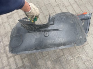 подкрылок передний правый, ориг. номер 51718402444, BMW X5 E53 1999-2003
