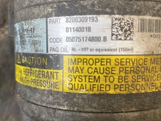 компрессор кондиционера, ориг. номер 8200309193, Renault Megane 2 поколение 2002-2006