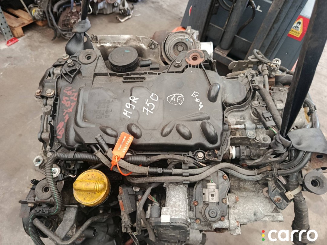 двигатель в сборе Renault Espace 4 поколение, 2.0 л, M9R750, фото 6
