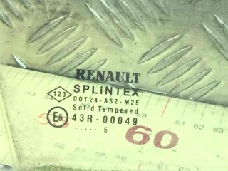 Стекло двери передней правой, ориг. номер 43R00049, 8200120907, Renault Scenic 2003-2006