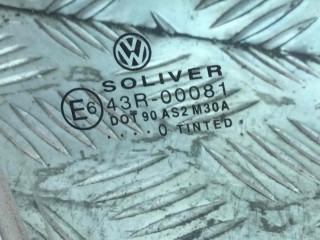 Стекло двери задней правой, ориг. номер 43R00081, Volkswagen Passat 1996-2001