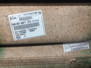 Обшивка двери задней левой (дверная карта), ориг. номер 1326465, YM21A27407MB1COK, Ford Galaxy 2000-2006