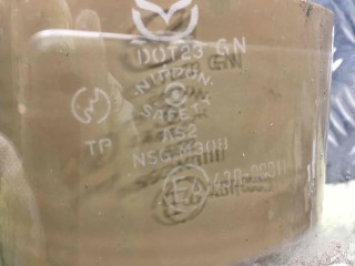 Стекло двери сдвижной, ориг. номер 43R-00011, C24373511, Mazda 5 2002-2009