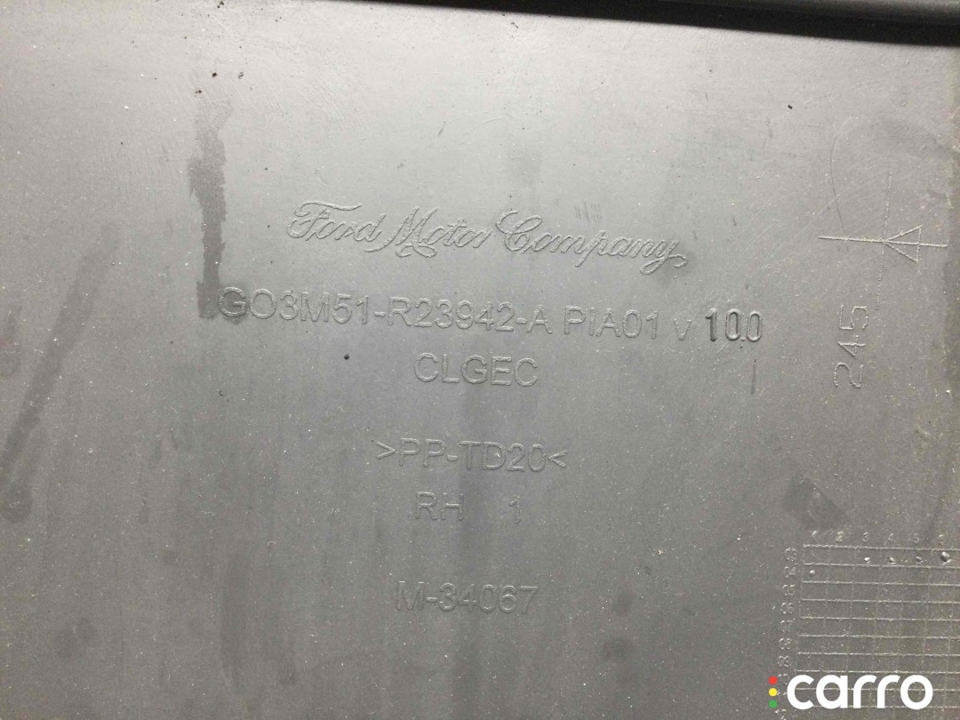 Обшивка двери передней правой (дверная карта) Ford C-MAX 2003-2007, минивэн, левый руль, 3M51R23942A, фото 4