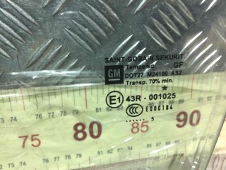 Стекло двери передней левой, Opel Signum 2003-2005