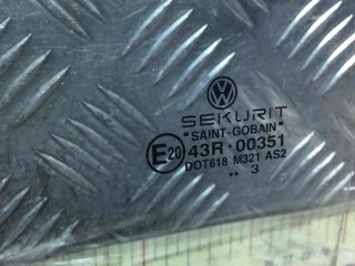 Стекло двери задней левой, ориг. номер 43R00351, 6R6845205C, Volkswagen Polo 2001-2005