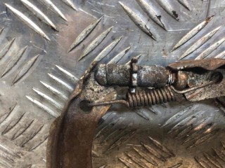 Колодки стояночного тормоза, ориг. номер 440608H725, D40608H725, Nissan X-Trail 2004-2007