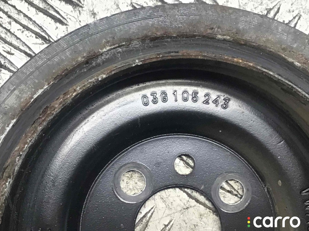 Шкив коленвала Audi A4 2000-2006, 2.0 л, дизель, 03G105243, фото 2