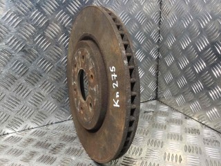 Диск тормозной передний, Nissan Navara 2001-2007