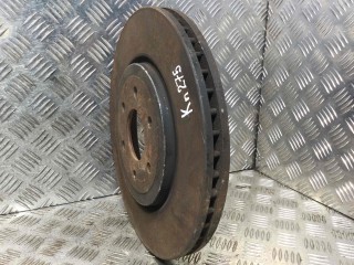 Диск тормозной передний, Nissan Navara 2001-2007