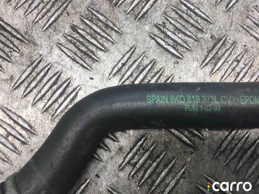 Патрубок (трубопровод, шланг) Volkswagen Caddy 1995-2004, 6K0819373L, фото 2