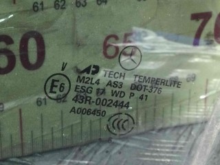 Стекло двери задней левой, ориг. номер A1647350910, Mercedes GL 2006-2009