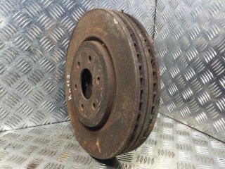 Диск тормозной передний, Nissan Navara 2001-2007