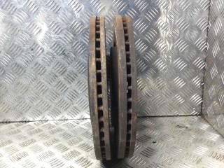 Диск тормозной передний, Nissan Navara 2001-2007