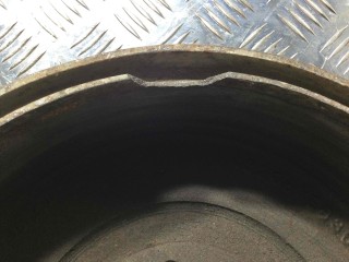 Барабан тормозной, ориг. номер 43206EB360, Nissan Navara 2001-2007