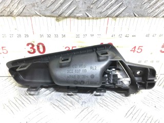 Ручка внутренняя передняя левая, ориг. номер 3C1837113, 3C0962125, Volkswagen Passat 2005-2010