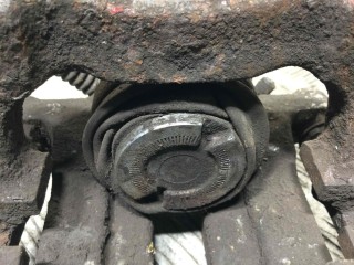 Суппорт задний левый, ориг. номер 1J0615423D, SEAT Toledo 1998-2004