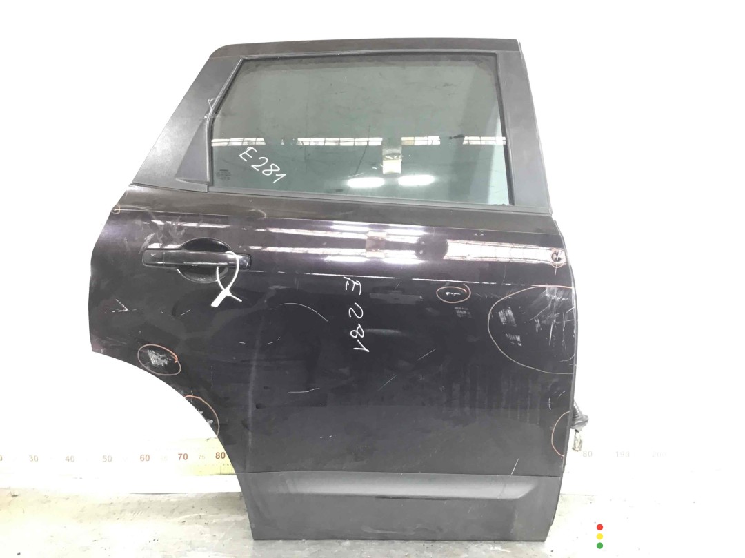 Дверь задняя правая Nissan Qashqai 2006-2010, минивэн, H2100JD0M0, фото 1
