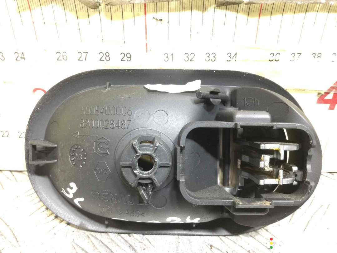 Ручка внутренняя задняя левая Renault Megane 2002-2006, левый руль, 8200028487, фото 2