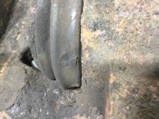 Суппорт передний правый, ориг. номер 1H0615124C, Volkswagen Golf 1991-2000