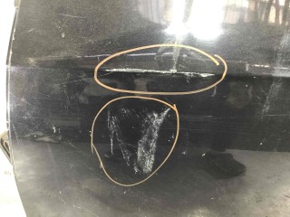 Дверь задняя левая, ориг. номер 3C9833055D, Volkswagen Passat 2005-2010